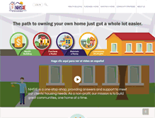 Tablet Screenshot of nhsie.org